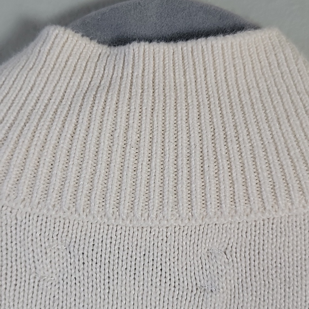 LOFT shoulder button striped sweater - Picture 6 of 11